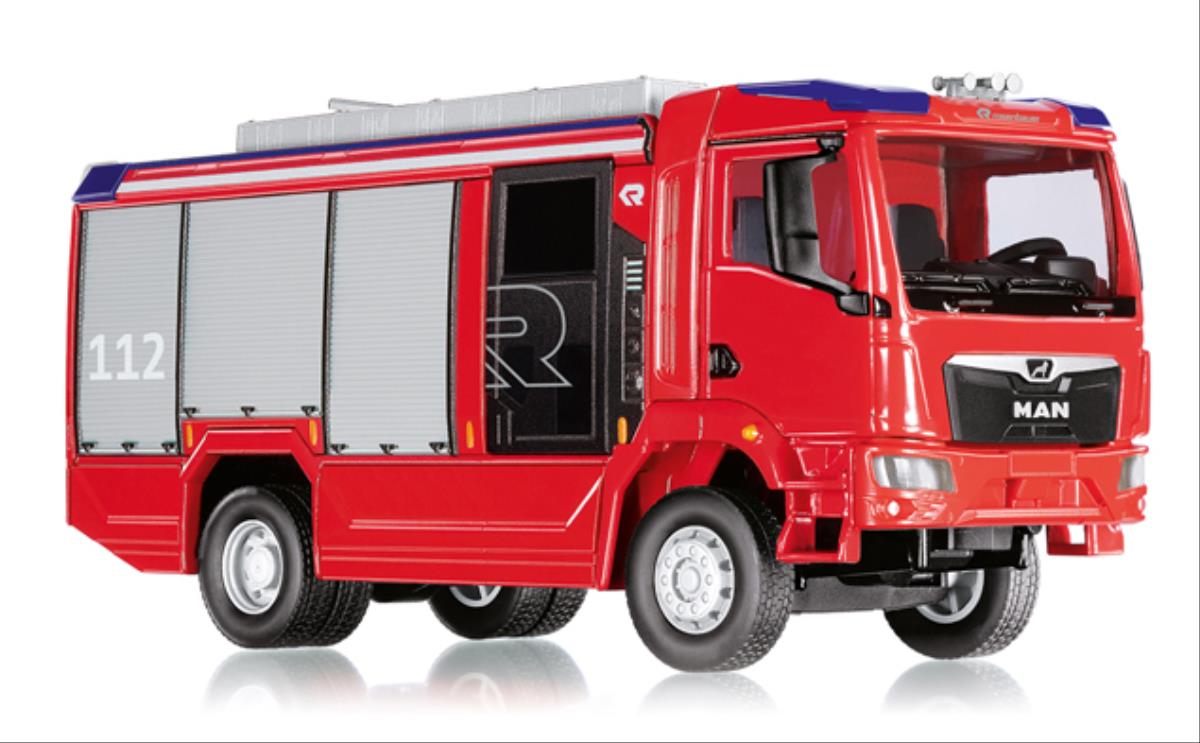 Wiking MAN TGM Rosenbauer AT Fire Brigade (1:43 Scale) WK043196