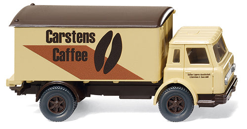 Wiking LKW Box Truck Carstens Caffee WK044602