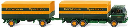 Wiking MB 2223 Flatbed Road Train Sped.Denkhaus WK045601