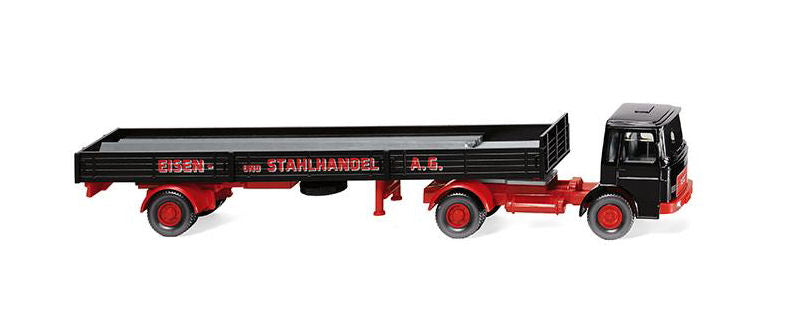 Wiking MAN Flatbed Tractor/Trailer Eisen und Stahlhandel AG WK048803