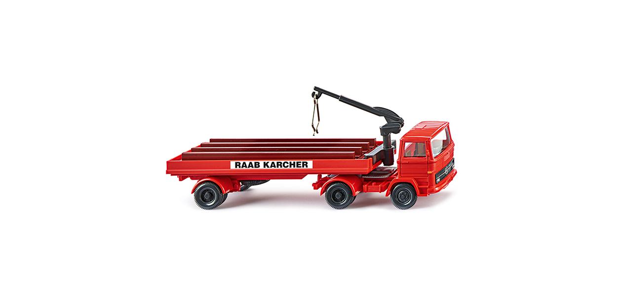 Wiking MB Raab Karcher Truck with Jib 1965-76 WK050207