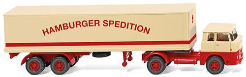 Wiking Henschel HS 14/16 Semi-Trailer Hamburger Spedition WK051319