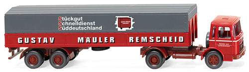 Wiking MAN Flatbed Tractor-Trailer Mauler WK051502