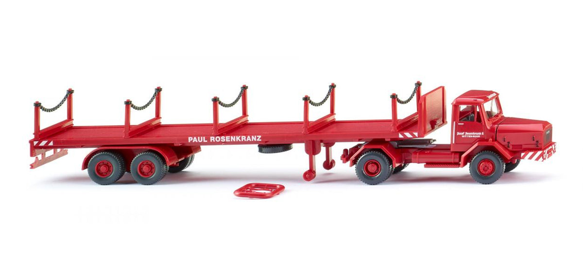 Wiking Faun Stanchion Trailer Truck Paul Rosenkranz 1965-77 WK055407