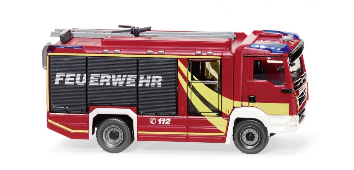 Wiking MAN TGM Euro 6 Rosenbauer Fire Engine WK061259