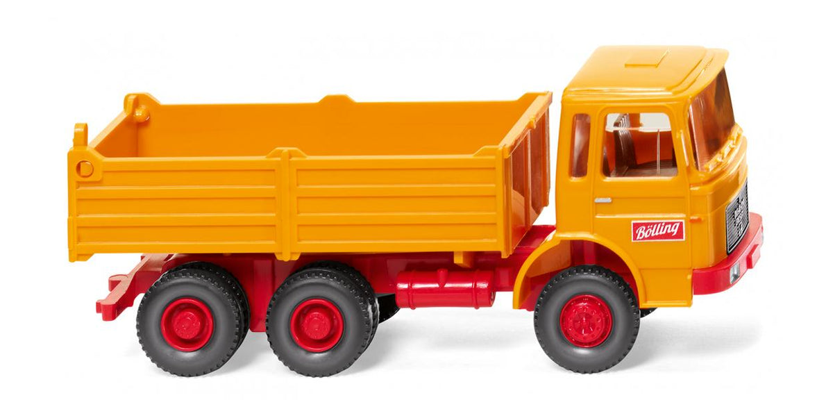 Wiking MAN High Sided Tipper Truck Orange 1967-72 WK067311