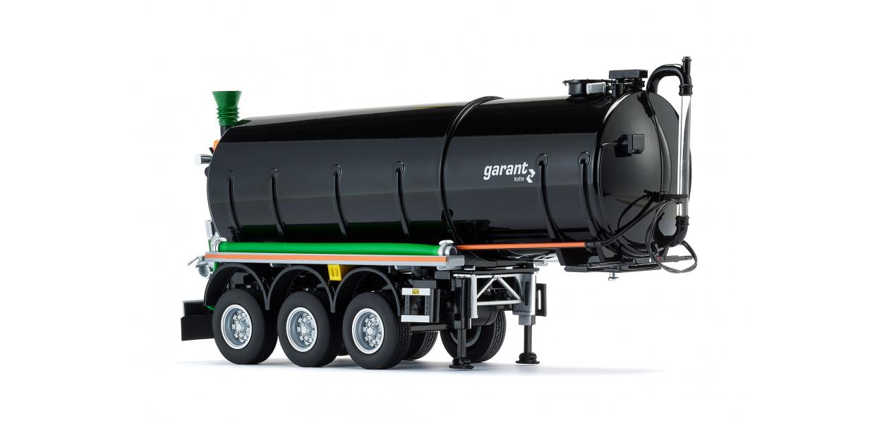 Wiking 1:32 Garant Kotte TSA 30000 Tank Semitrailer Black WK077654