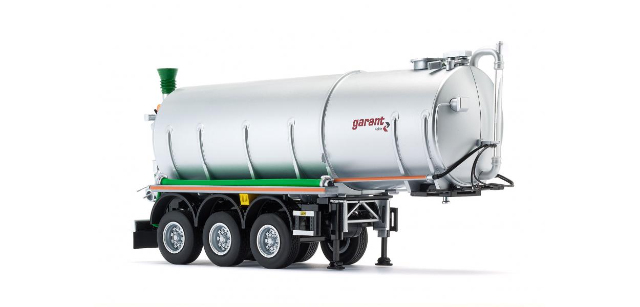 Wiking 1:32 Garant Kotte TSA 30000 Tank Semitrailer Aluminium WK077655