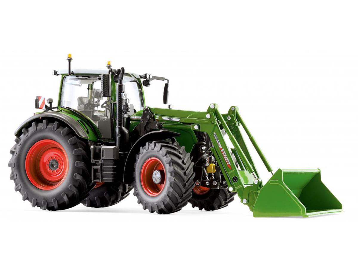 Wiking 1:32 Fendt 724 Vario with Front Loader Cargo 6.100 WK077869