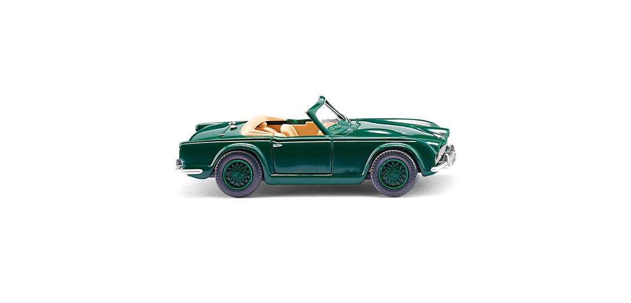 Wiking Triumph TR4 Moss Green 1961-67 WK081506