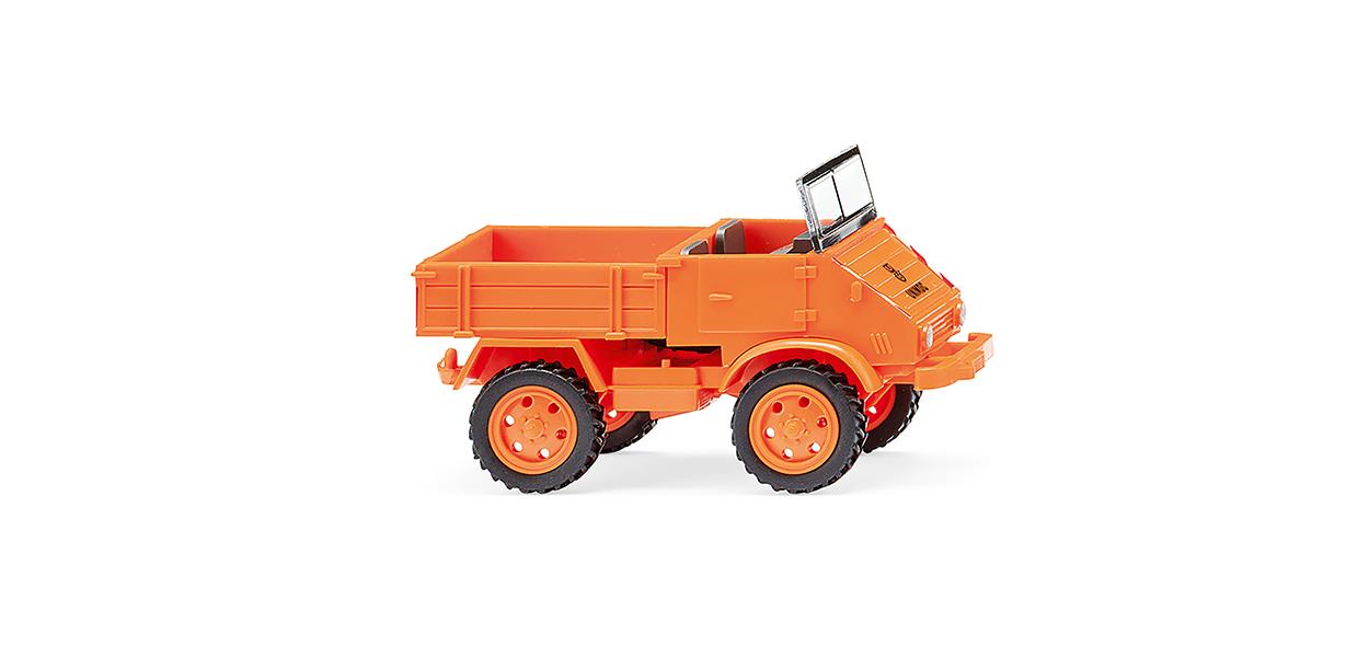 Wiking Unimog U 411 Municipal Orange 1950-51 WK087007