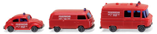 Wiking Assorted Fire Service Vehicles WK093449