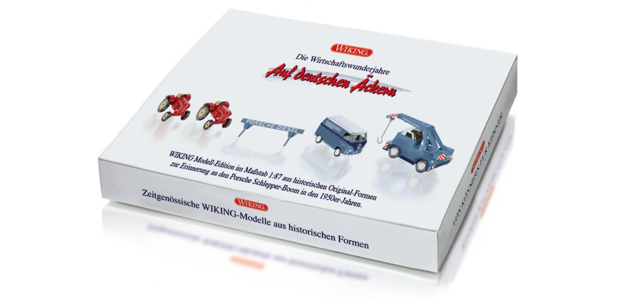 Wiking Porsche Tractors Limited Edition Set WK099095