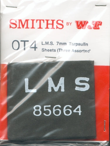 W&amp;T / Smiths Smiths LMS 1923/47 Tarpaulins WTOT4