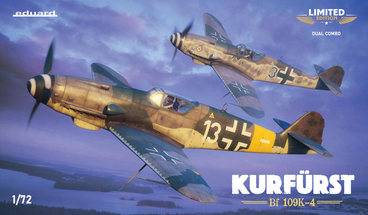 Eduard 1/72 Bf 109K-4 Kurfürst (Limited Edition Dual Combo)