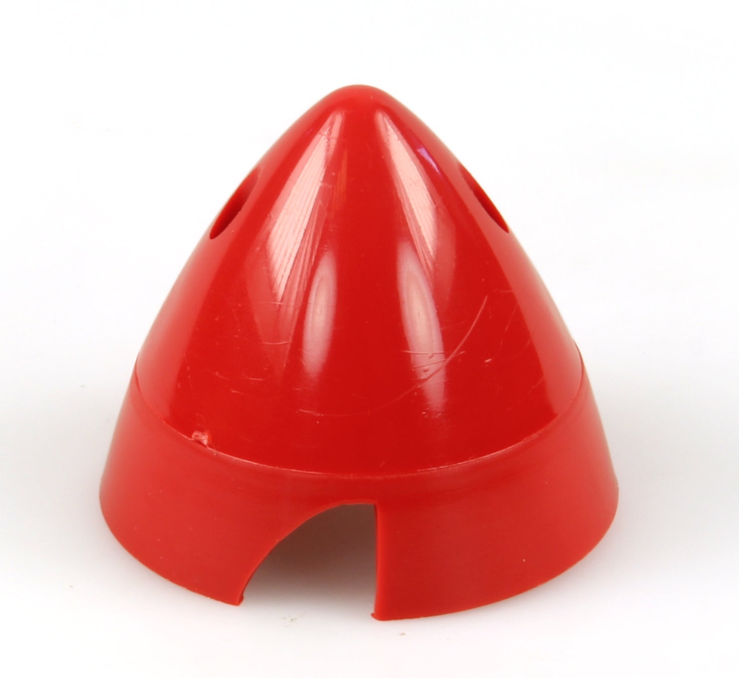 2 1/2in (63mm) Red Nylon Spinner