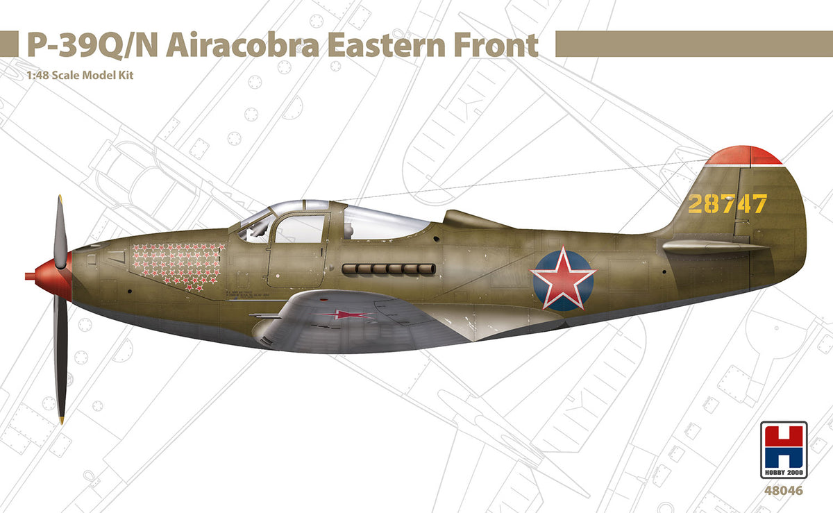 Bell P-39Q/N Airacobra Eastern Front. Hasegawa kit + Cartograf + Masks