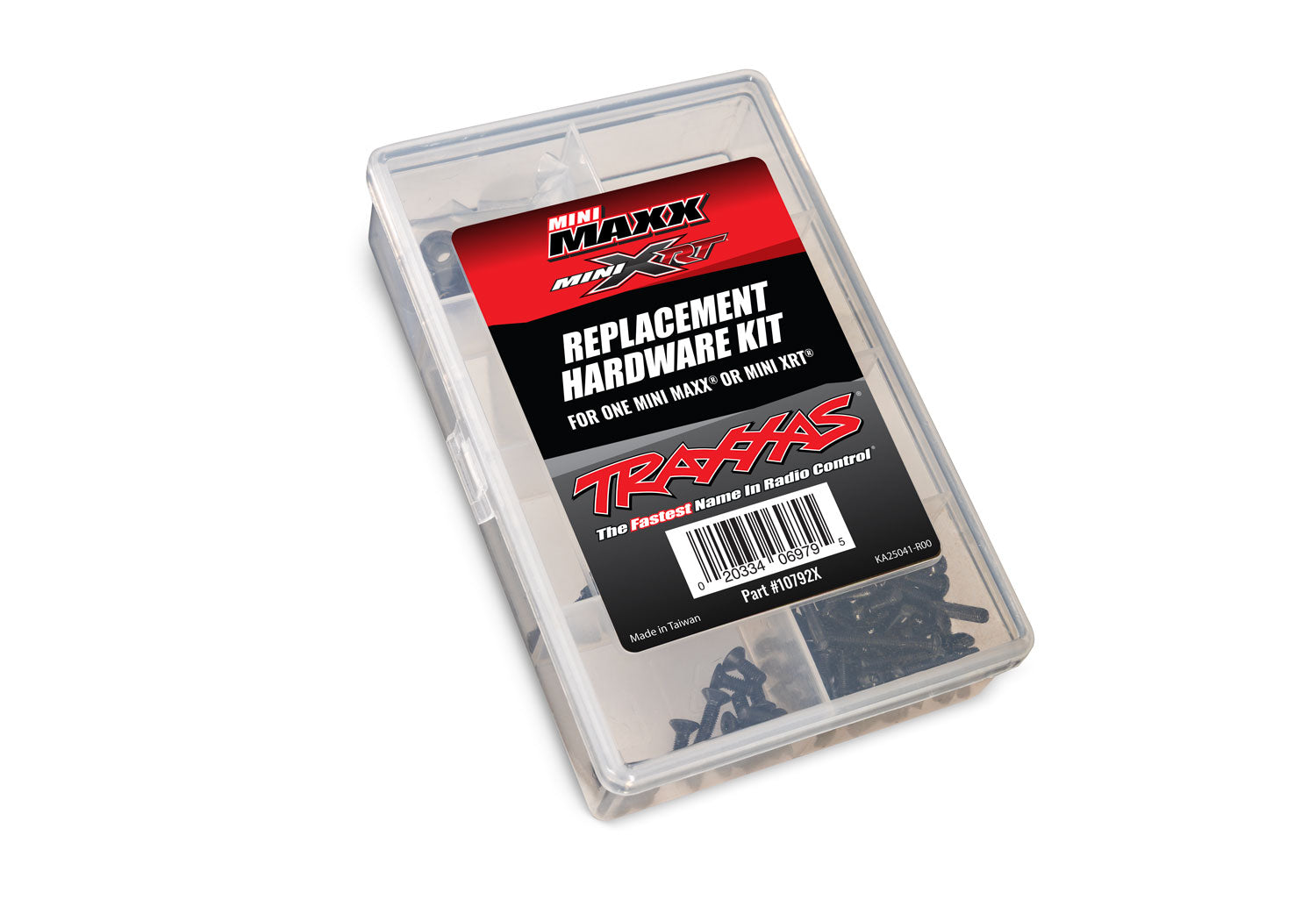 Hardware kit, Mini Maxx or Mini XRT (contains all hardware used on Mini Maxx or Mini XRT)