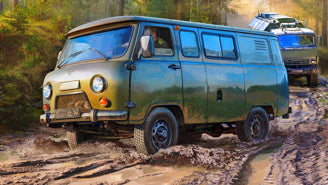 UAZ 3909 Russian Military Van