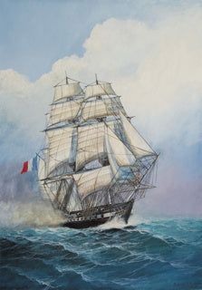French Frigate "Acheron"