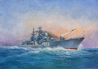Russian Destroyer Sovremenny