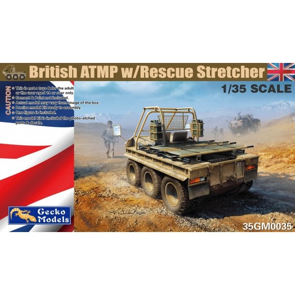 Gecko Models 1/35 British Atmp W Rescue Stretcher 35Gm0035 - Military Vehicle Kits