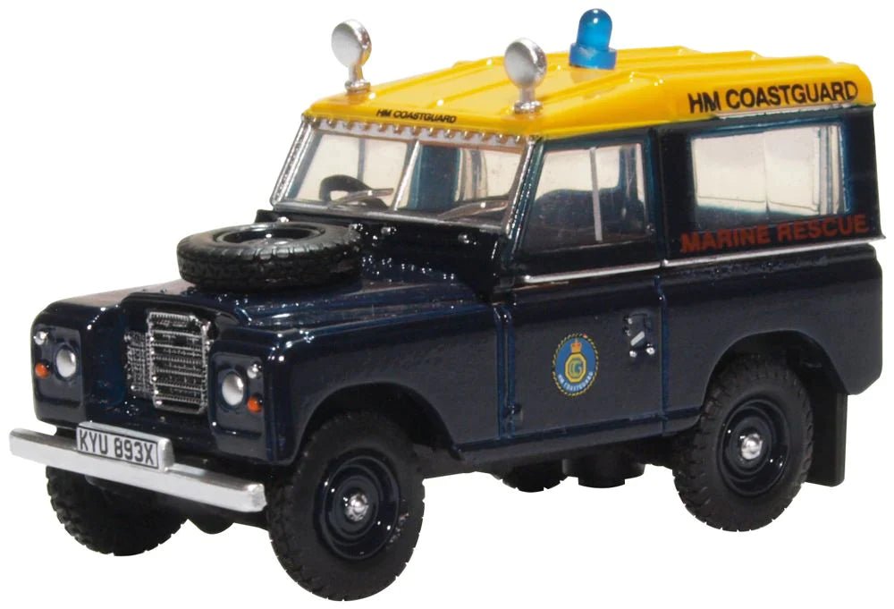 1:76/00 Land Rover Series Iii Swb Station Wagon Hm Coastguard 76lr3s007 - Access Models