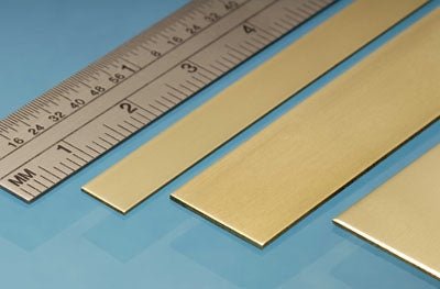 25 X 0.8mm Brass Strip Bs9m - Access Models