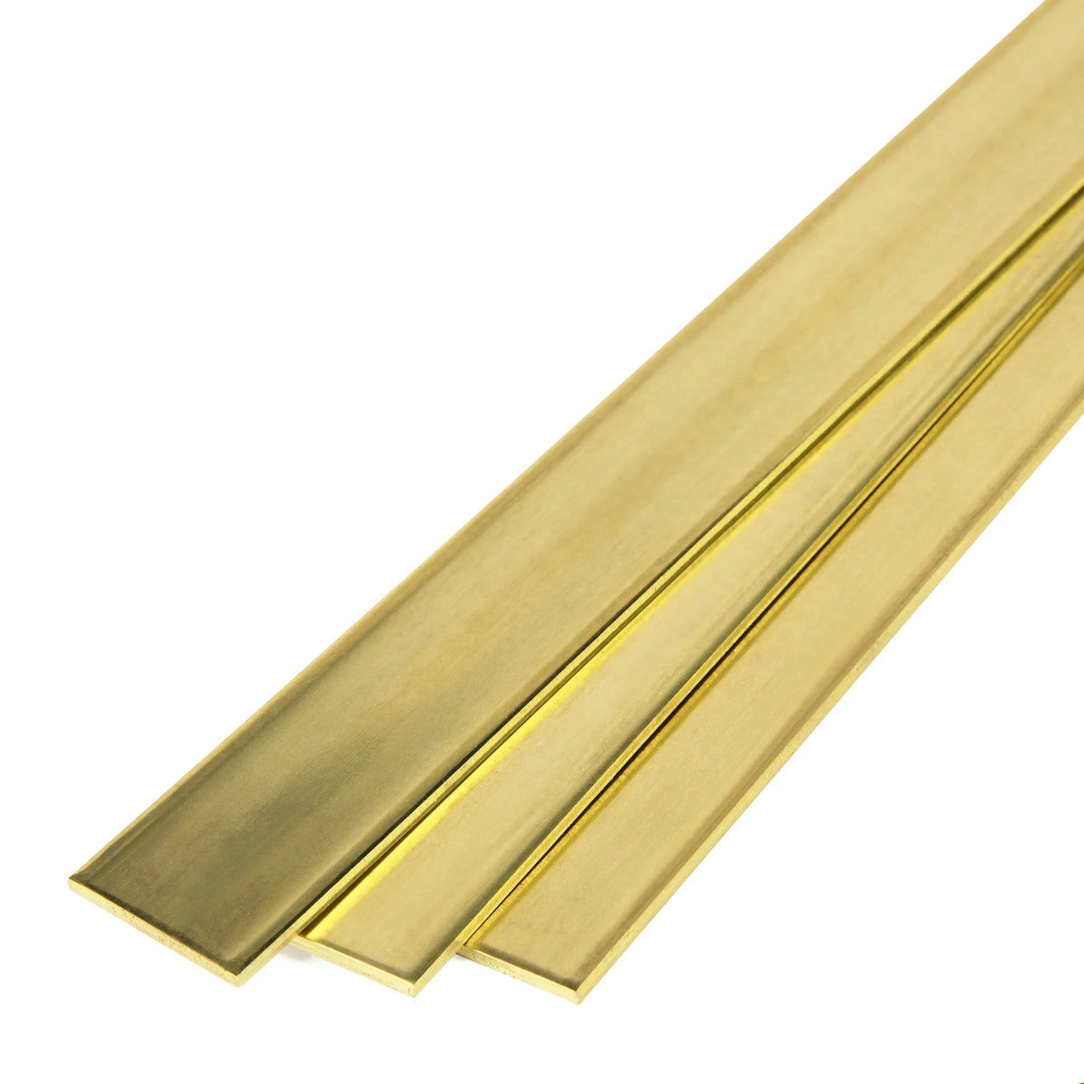 .250in (1/4), .500 (1/2) Bendable Brass Strip, .032 Wall (4 Pcs) 5078 - Access Models