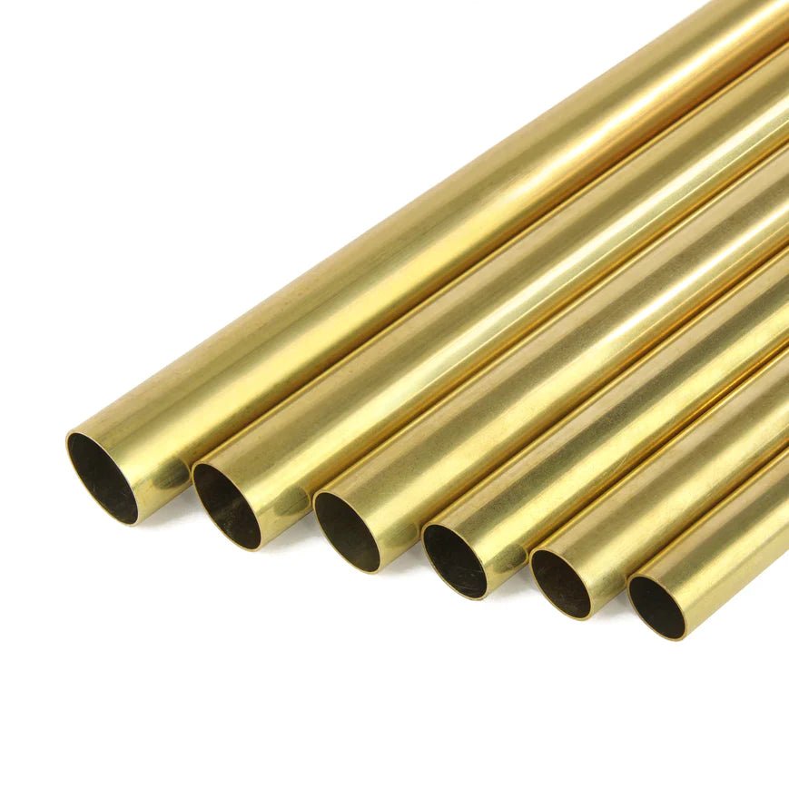 300mm Shapes: Small Brass Oval Tube (Pk2) 5094 - Access Models