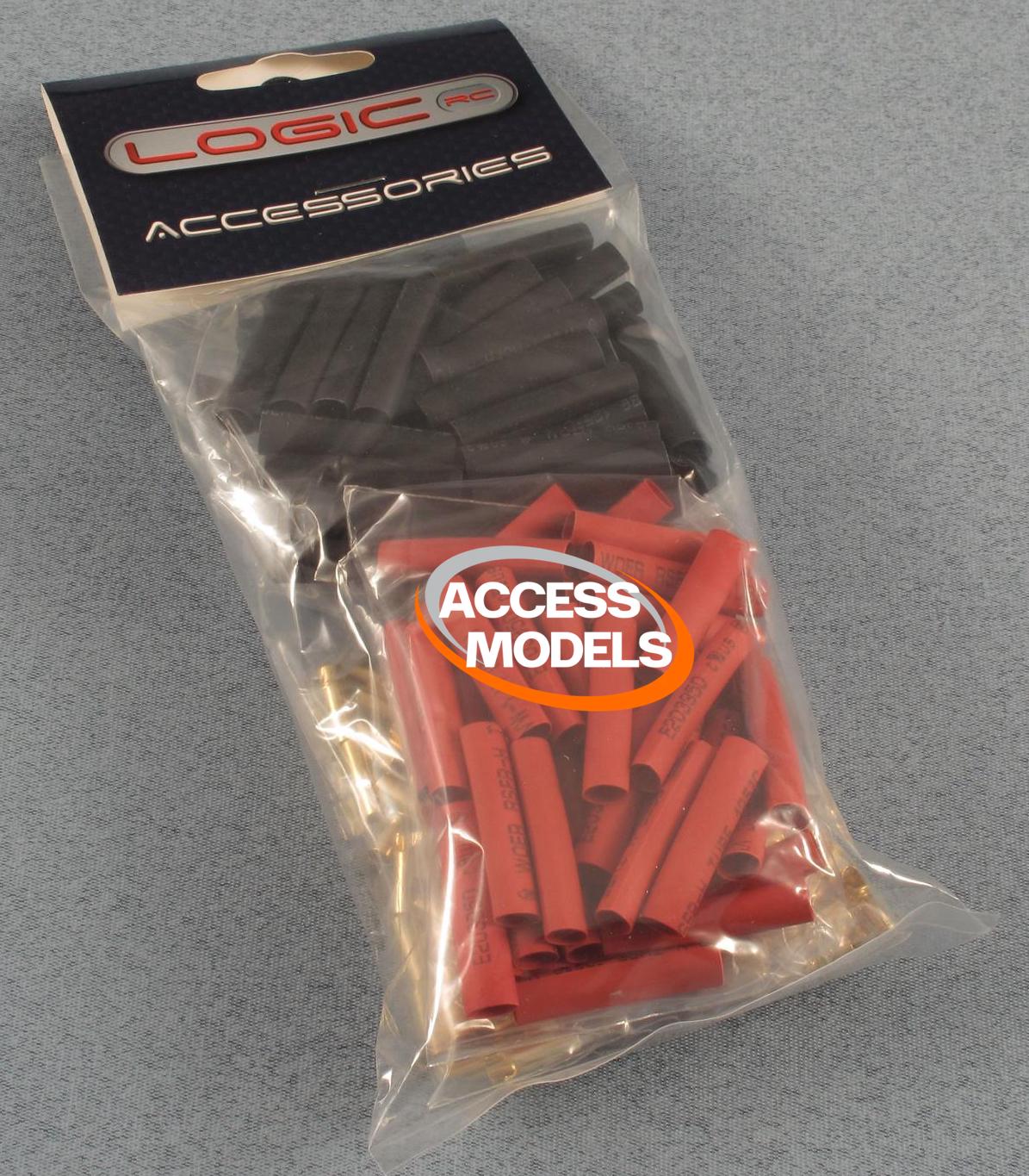 3.5mm Gold Connector Set 50prs O-Fs-Gc03/50 - Access Models