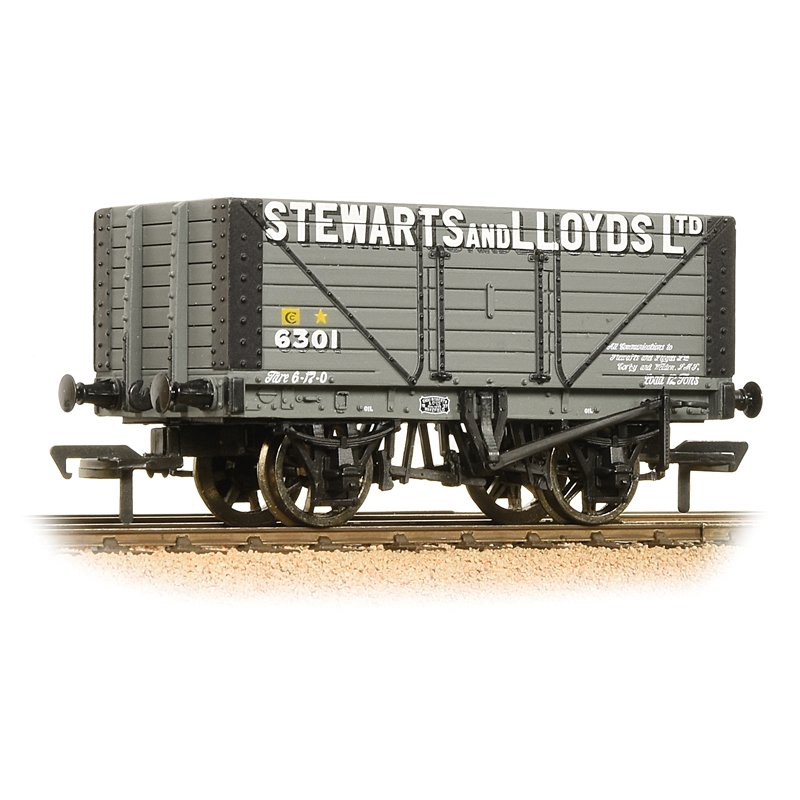 8 Plank Wagon Fixed End &#39;Stewart &amp; 37-157a - Access Models
