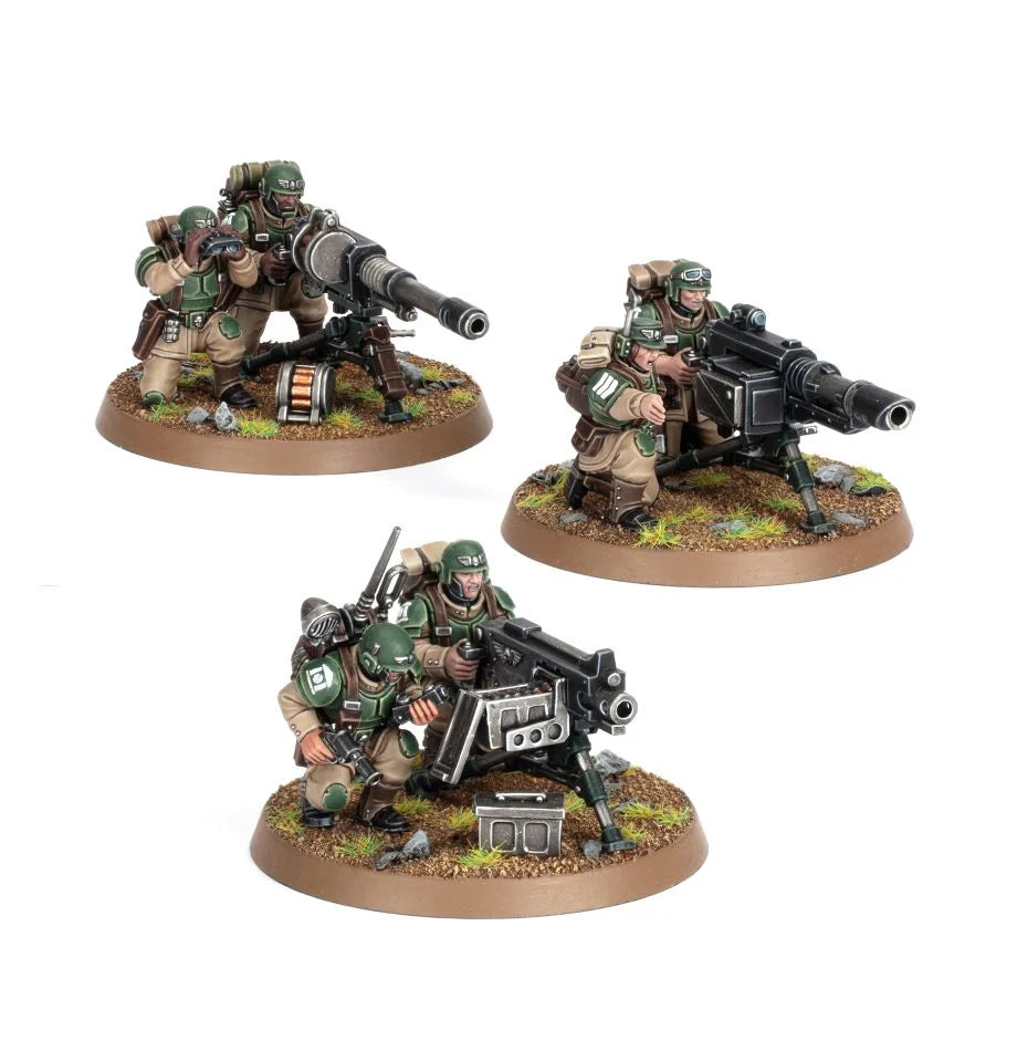 Warhammer Cadian Heavy Weapon Squad 47-19
