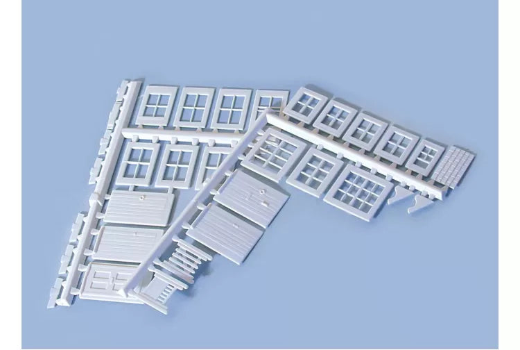 Wills Kits Oo Window, Doors, Gates & Porch Ss86