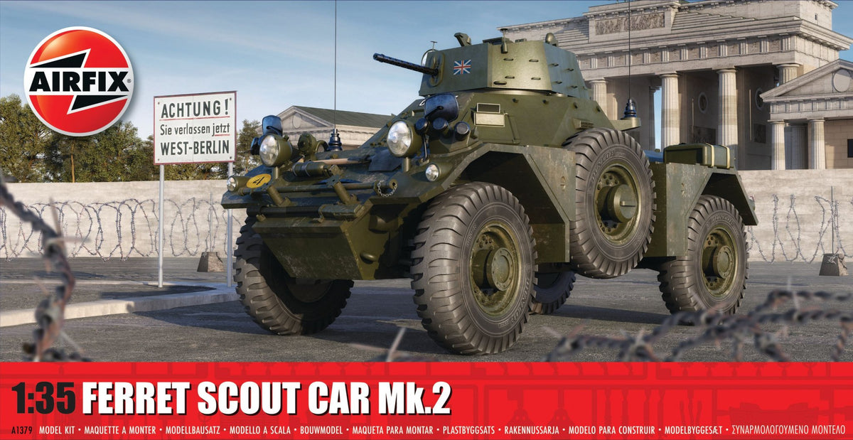 Airfix 1/35 Ferret Scout Car Mk.2 A1379 - Access Models