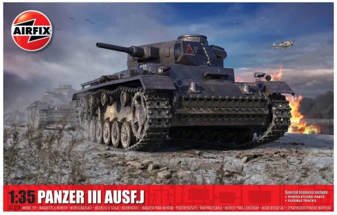 Airfix 1/35 Panzer 111 Ausf J A1378 - Access Models