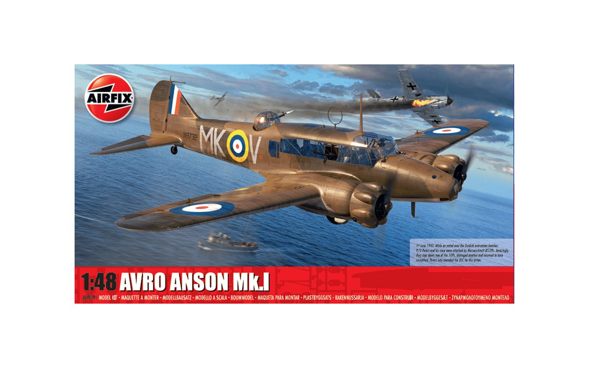 Airfix 1/48 Avro Anson Mk.I A09191 - Access Models