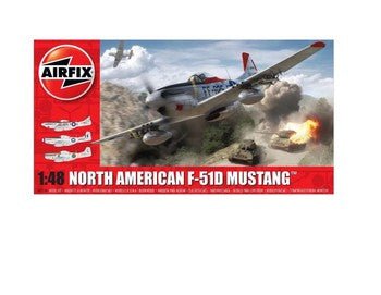 Airfix 1/48 North American F-51d Mustang A05136 - Access Models