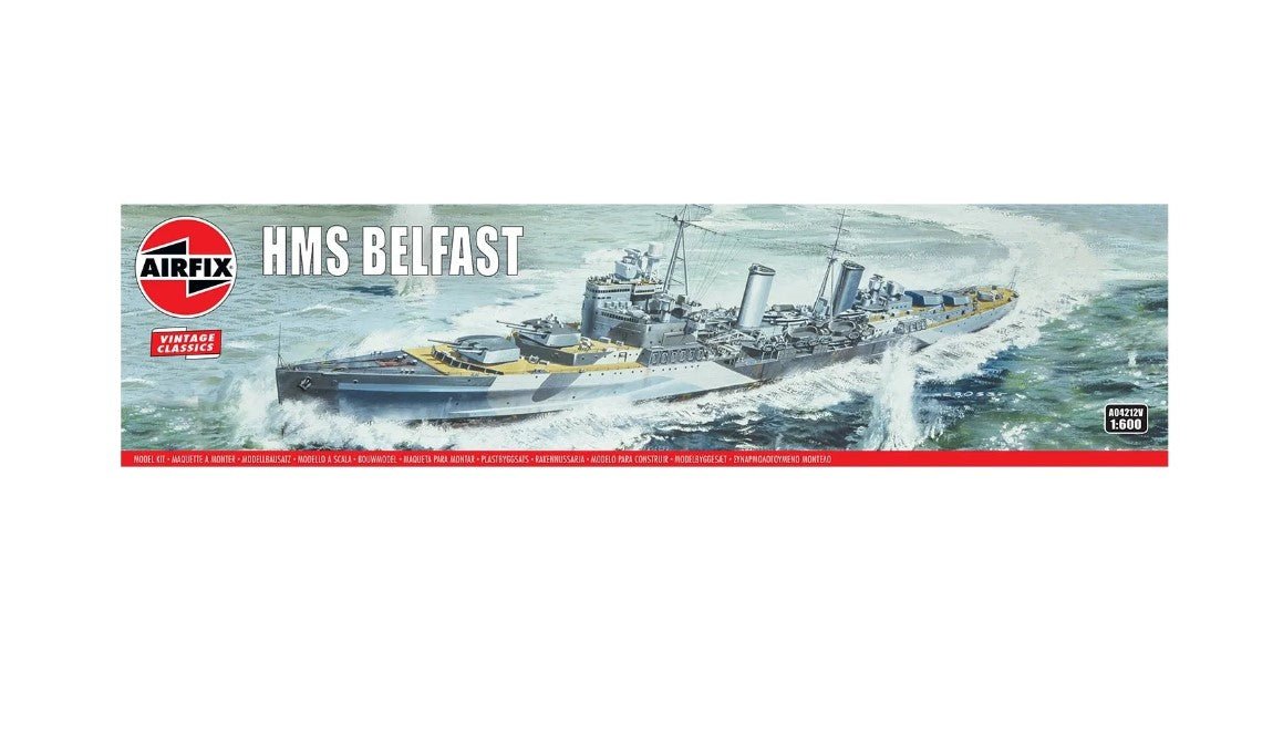 Airfix 1/600 Hms Belfast A04212v - Access Models