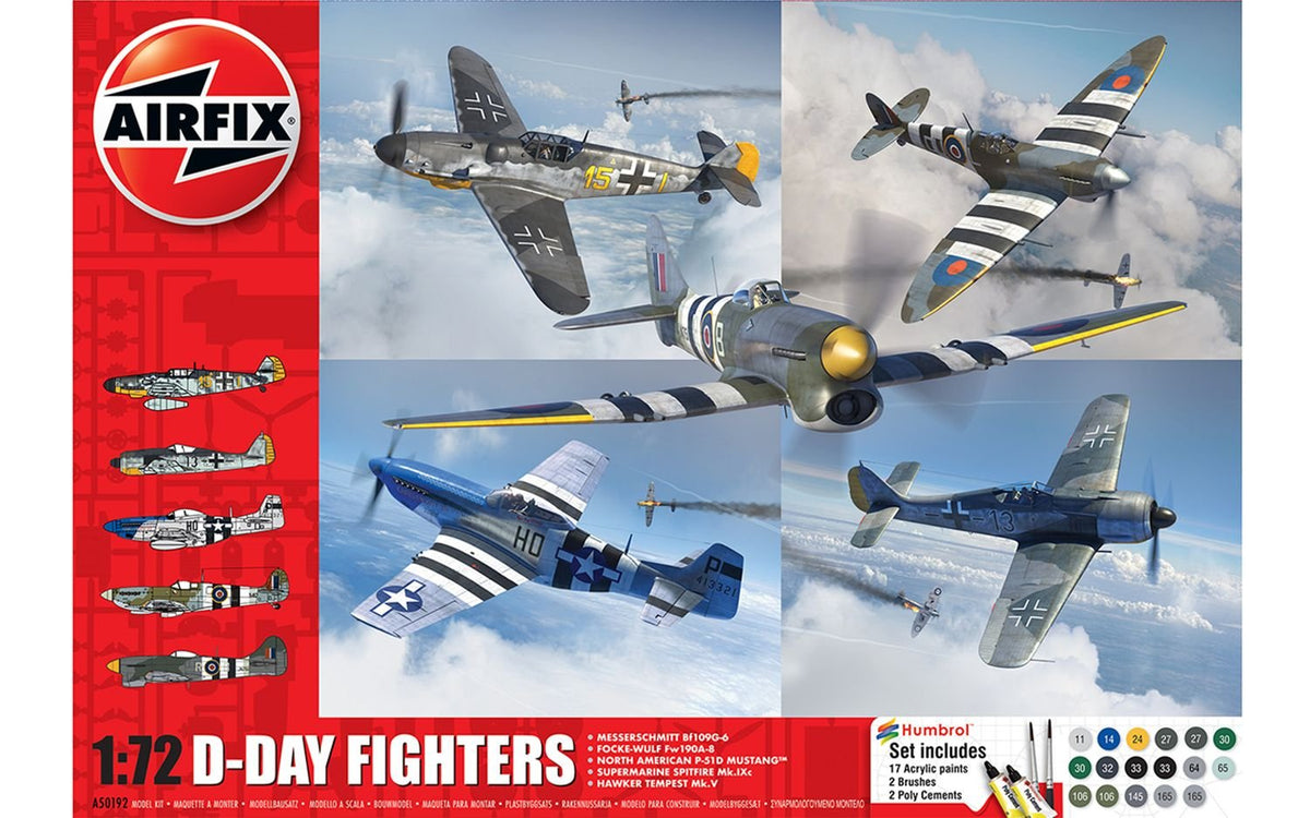 Airfix 1/72 D-Day Fighters Gift Set A50192 - Access Models