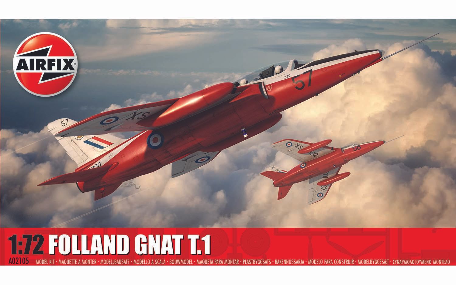 Airfix 1/72 Folland Gnat T.1 A02105 - Access Models