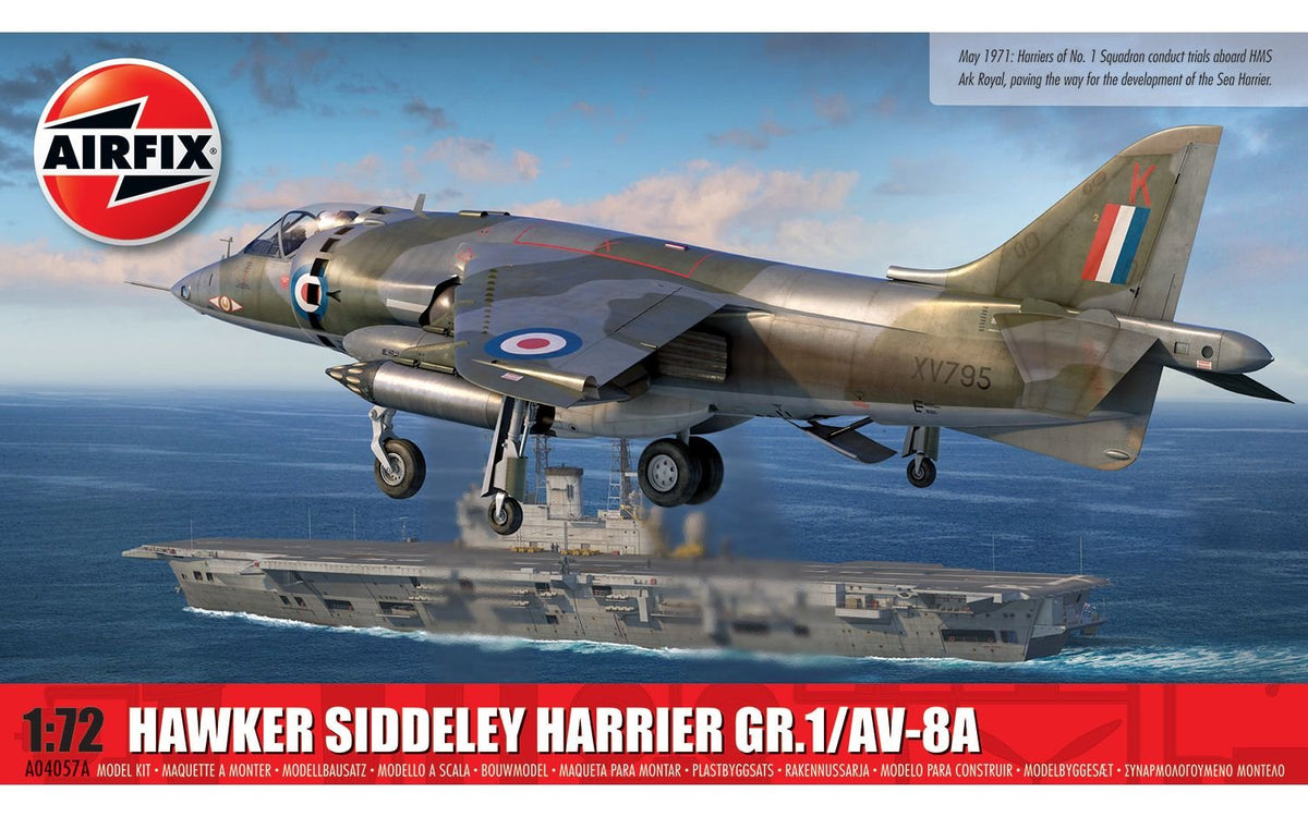 Airfix 1/72 Hawker Siddeley Harrier GR.1/AV-8A A04057A - Access Models
