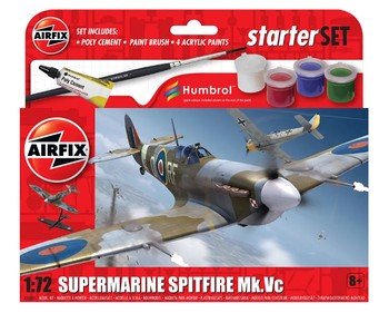 Airfix 1/72 Starter Set Supermarine Spitfire Mk.Vc A55001 - Access Models