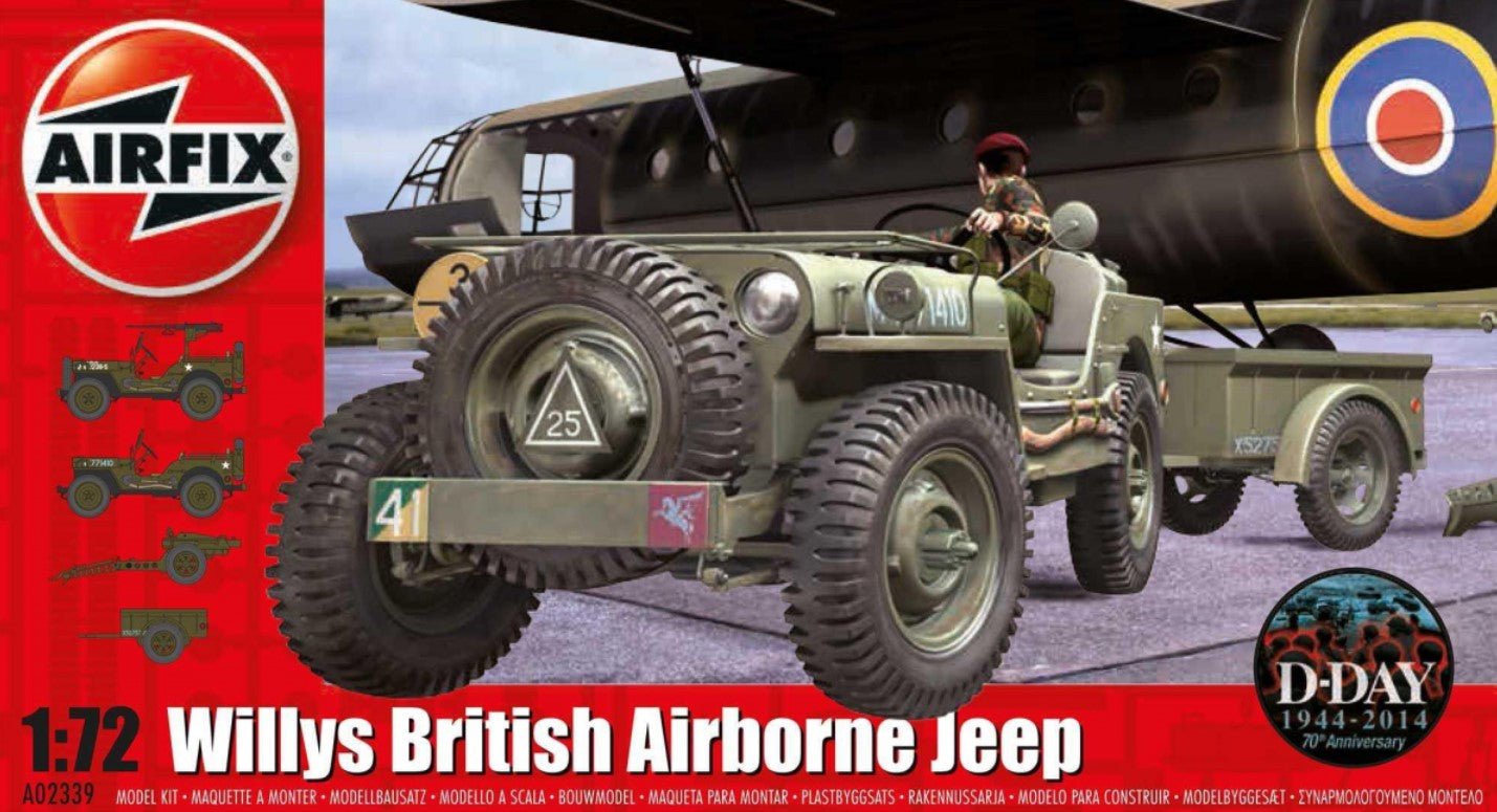 Airfix 1/72 Willys Mb Jeep A02339 - Access Models