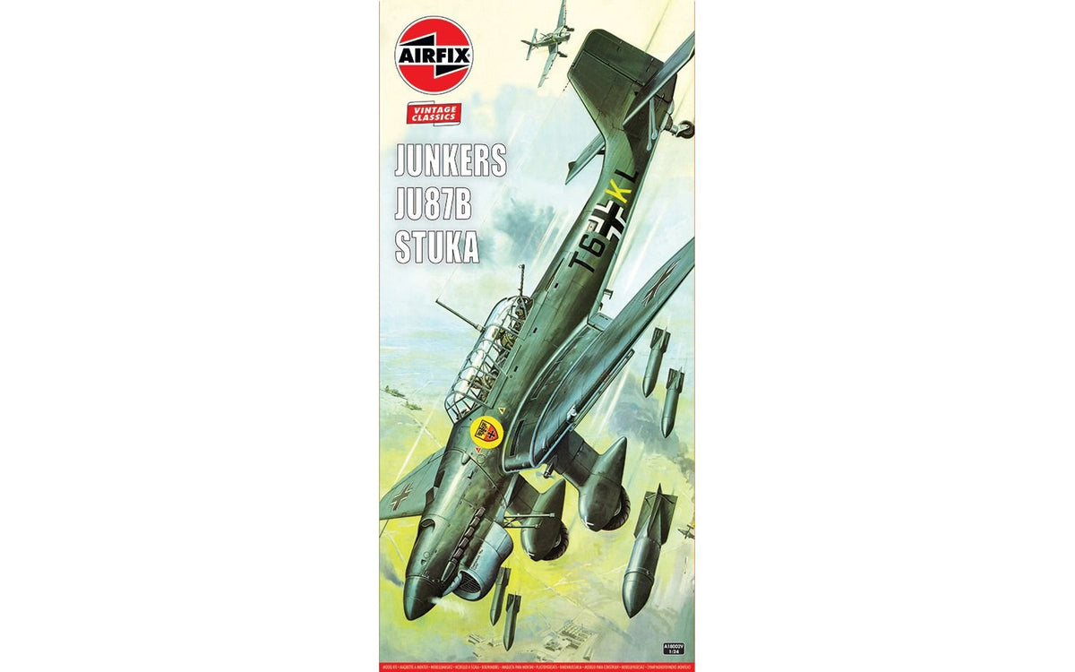 Airfix Junkers Ju87B Stuka A18002V - Access Models