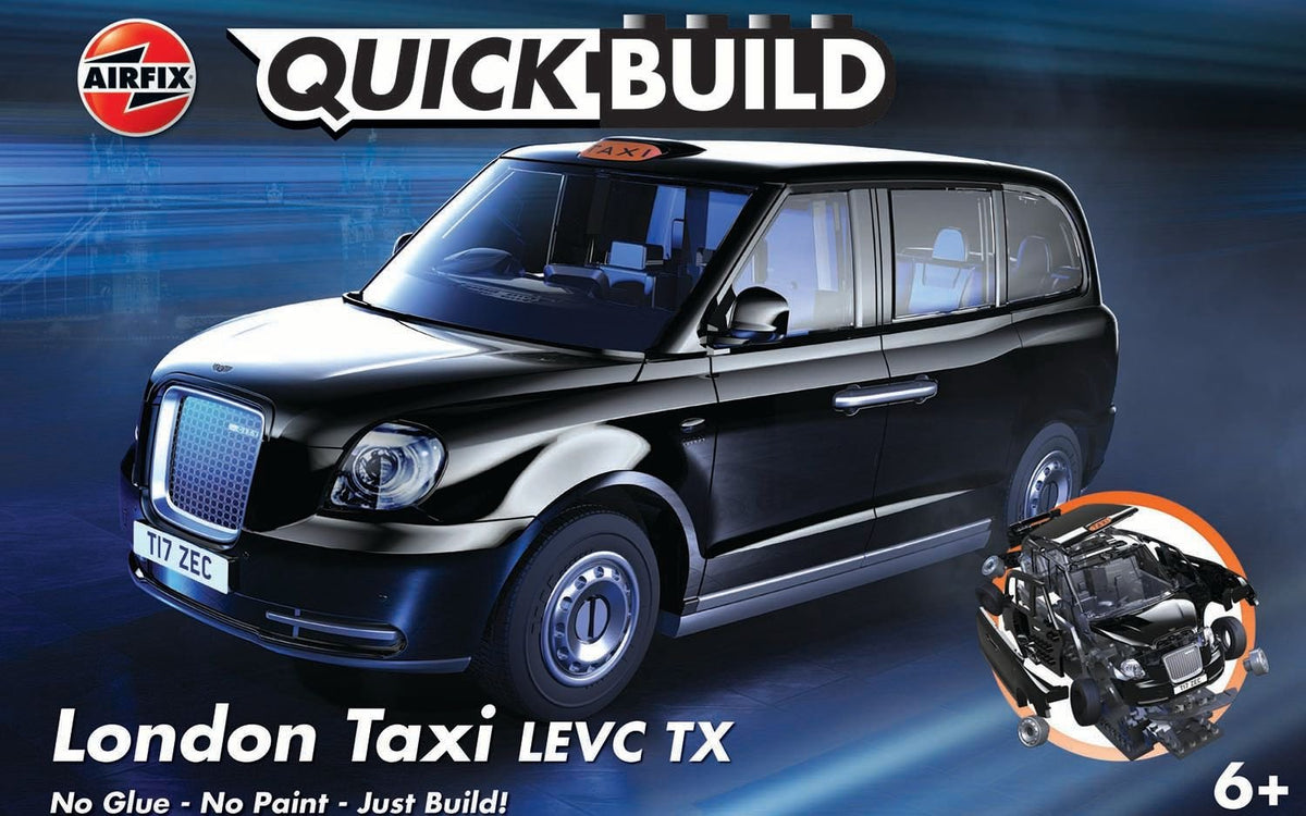 Airfix QUICKBUILD London Taxi LEVC TX J6051 - Access Models