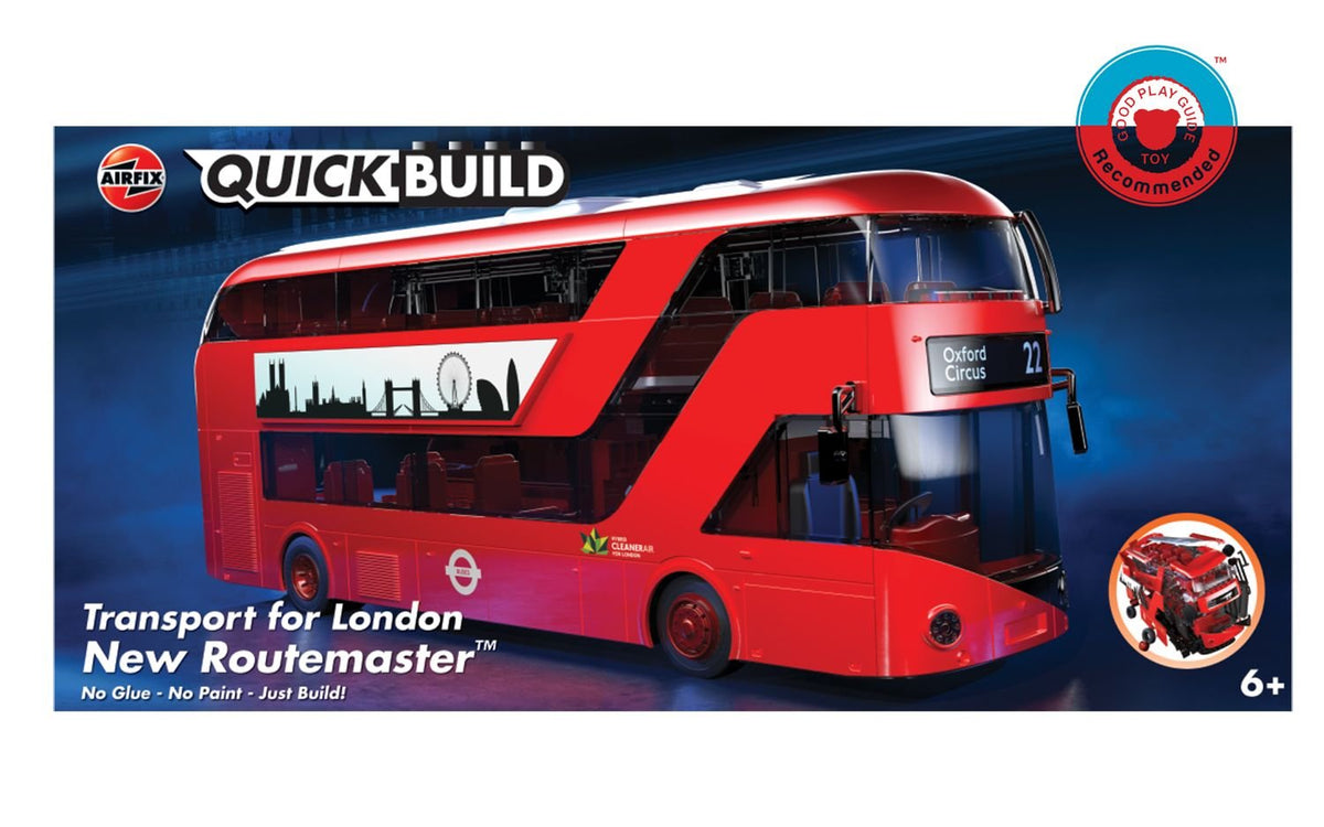 Airfix QUICKBUILD Transport for London New Routemaster J6050 - Access Models