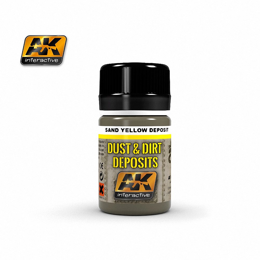 AK Interactive 35ml Sand Yellow Deposit 04061 - Access Models