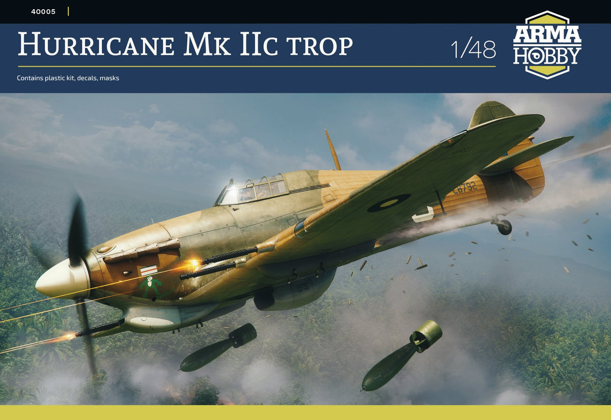 Arma Hobby 1/48 Hawker Hurricane Mk.IIc trop 40005 - Access Models