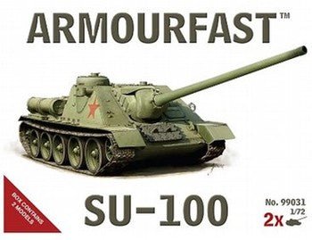 Armourfast 1/72 Su-100 Model Kit 99031 - Access Models